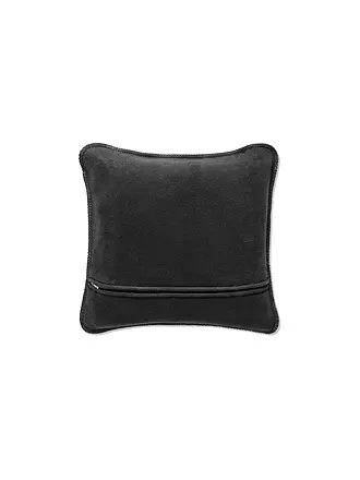 JOOP | Kissenhülle "Uni Doubleface" 50x50cm (Macchiatto-Cashew) | grau